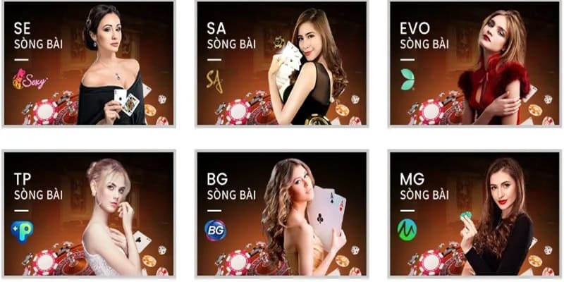 EVO là sảnh game hút khách nhất hệ thống